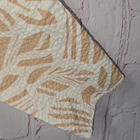 Alfred Dunner Lightweight Beachy Tan And White Jacket Womens Size 12 - Picture 6 of 12